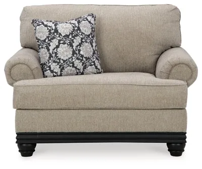 Elbiani Chair and Ottoman