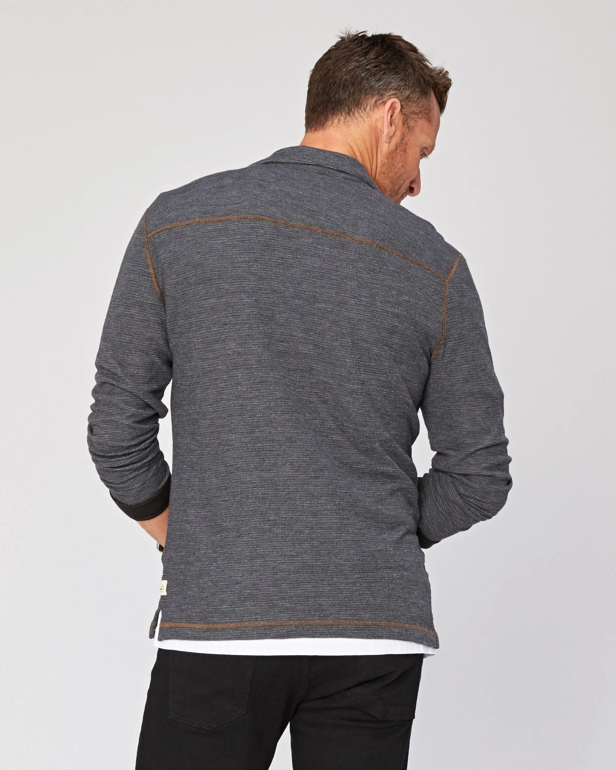 Felspar Long Sleeve Full Button Polo