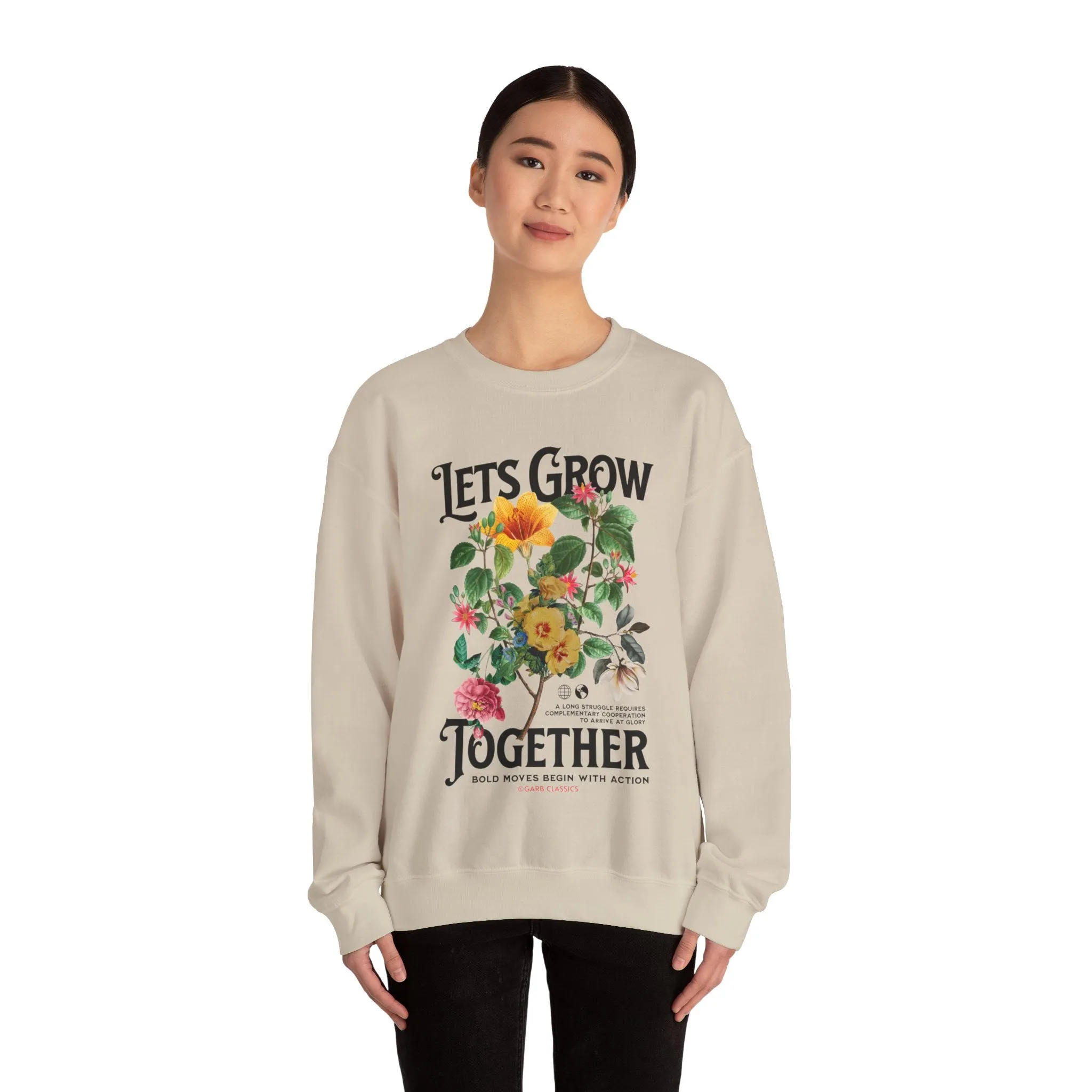 Let's Grow Together Crewneck