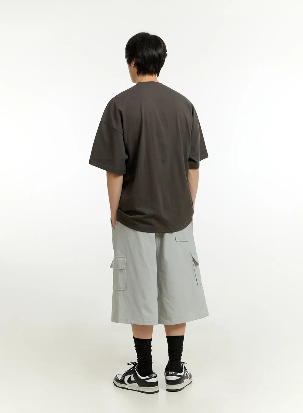 Men's Cargo Midi Shorts IL418