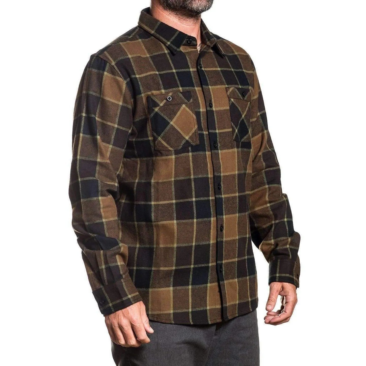 Woodland Button Up Long Sleeve Shirt