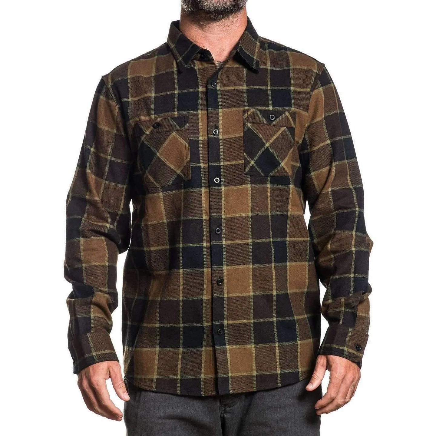 Woodland Button Up Long Sleeve Shirt